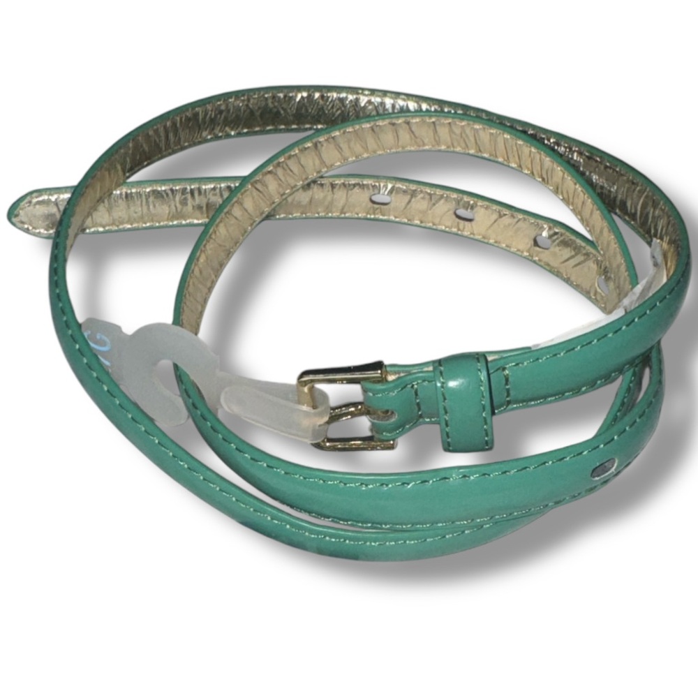 3 FOR $20 TARGET Turquoise Green Thin Belt NWT